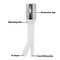 Thrifco Plumbing 5/8 Inch x 7/8 Inch Dishwasher Air Gap Assembly, Chrome 4400897 - alternate 2